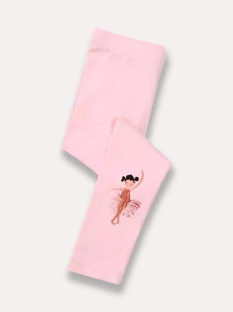 Ballerina Girl Print Leggings - Mini Taylor