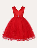 Bow Mesh Party Dress - Mini Taylor