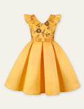 Bow Sleeveless Party Dress