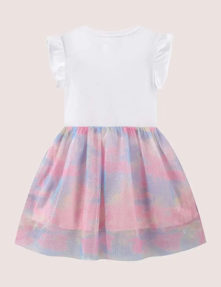 Butterfly Sequins Tulle Dress - Mini Taylor