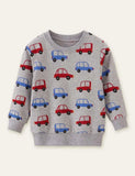 Car Printed Sweatshirt - Mini Taylor