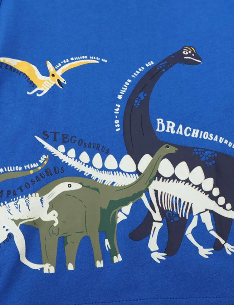 Cartoon Appliqué Car T-shirt - Mini Taylor