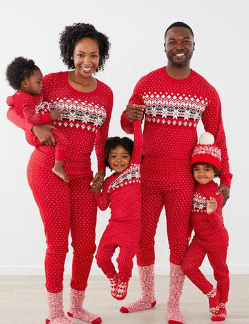 Christmas Print Family Matching Pajamas - Mini Taylor