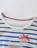 Deer Striped Mesh Dress - Mini Taylor