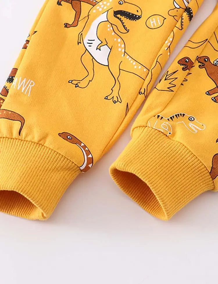 Dinosaur Printed Sweatpants - Mini Taylor