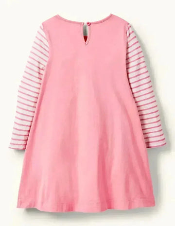 Juletræ applikation kjole