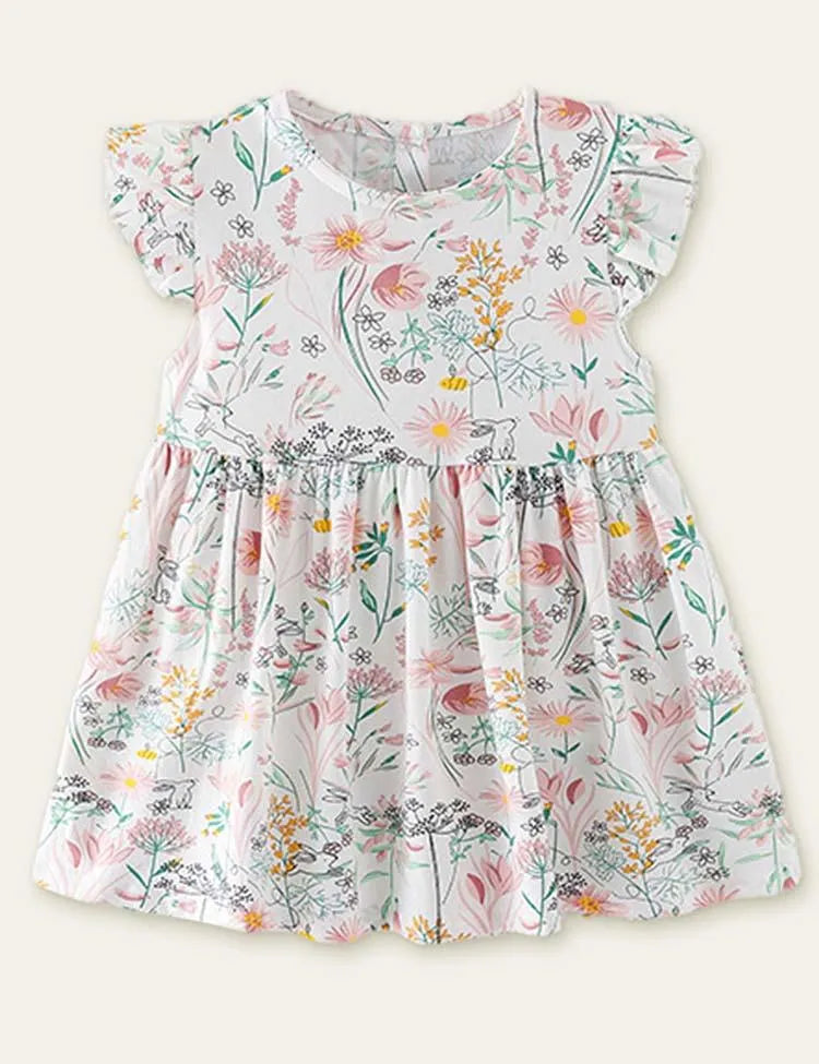 Floral Printed Dress - Mini Taylor
