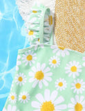 Flower Printed Sweet Swimsuit - Mini Taylor