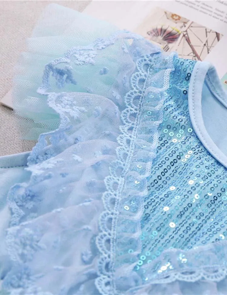 Frozen Star Mesh Party Dress - Mini Taylor