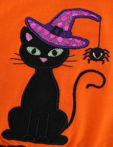 Halloween Cat Mesh Skirt - Mini Berni