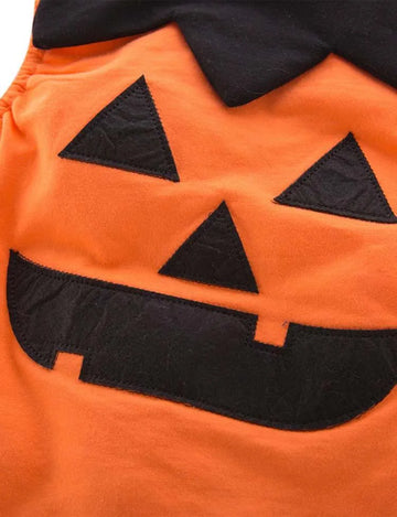 Halloween Funny Pumpkin Romper + Hat - Mini Berni