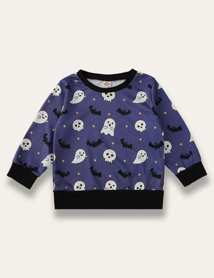 Halloween Printed Sweater - Mini Berni