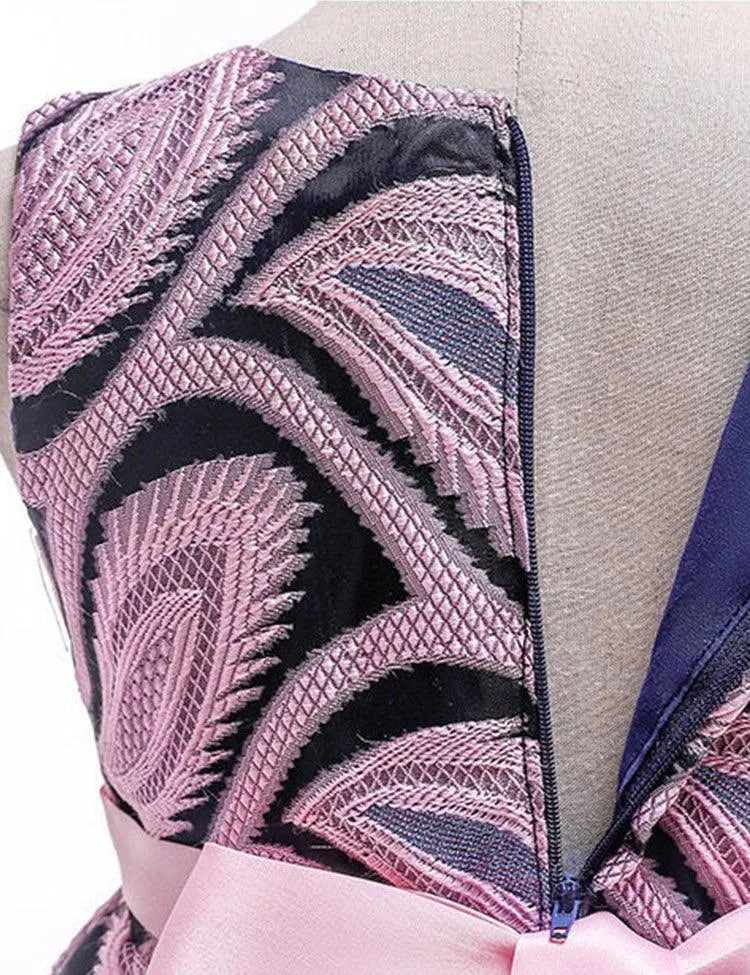 Lace Flower Party Dress - Mini Taylor