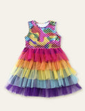 Mermaid Mesh Party Jurk