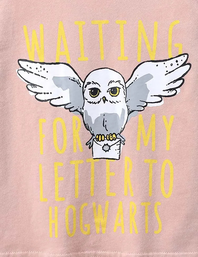 Owl Printed Long-Sleeved T-shirt - Mini Taylor