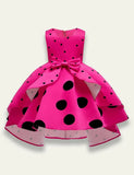 Polka Dot Printed Party Dress - Mini Taylor