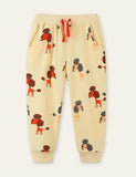 جرو Sweatpants المطبوعة