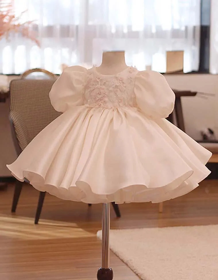 Retro Puff Sleeve Princess Dress - Mini Taylor