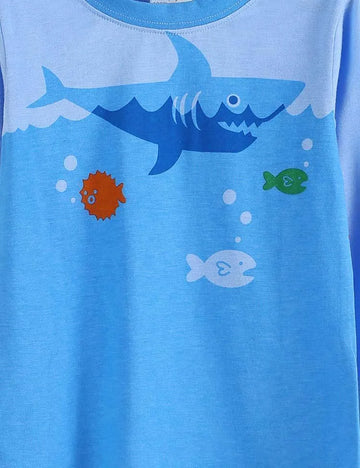 Shark Printed pajamas - Mini Taylor