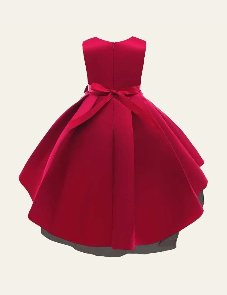 Sleeveless Mesh Flowers Party Maxi Dress - Mini Taylor