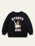 Sweatshirt met puppy-print