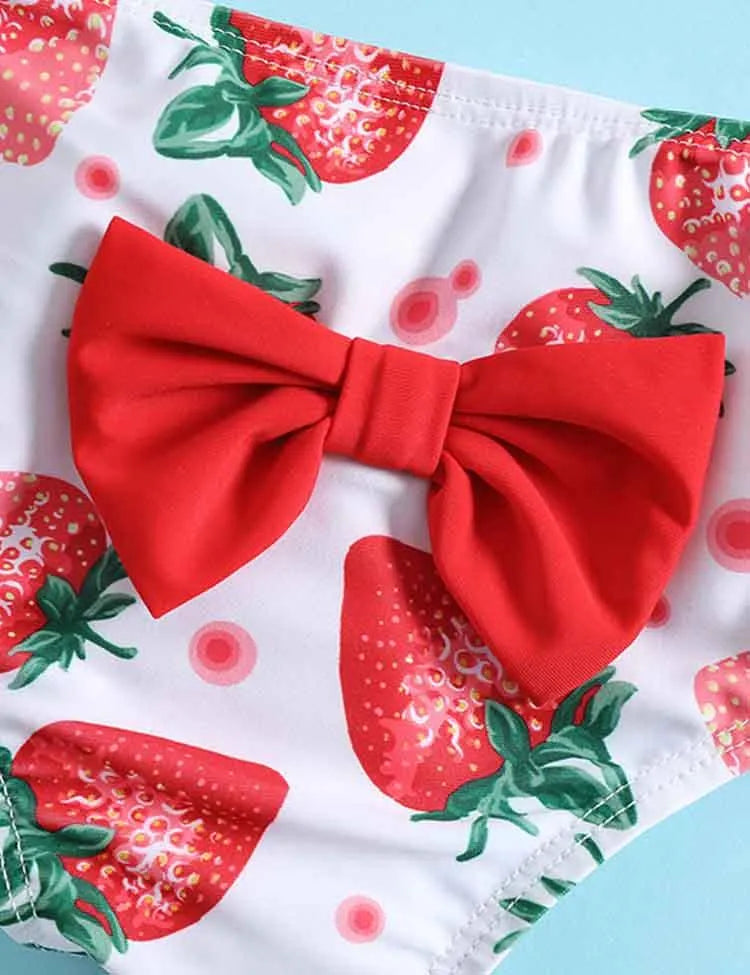 Strawberry Tassel Swim Suit - Mini Taylor