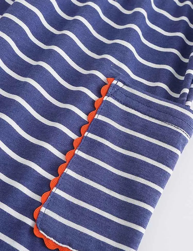 Stripe Sleeveless Pocket Dress - Mini Taylor