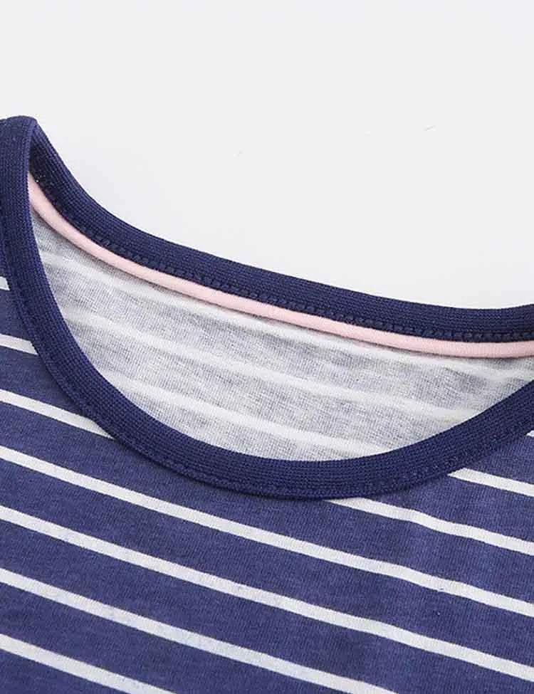 Stripe Sleeveless Pocket Dress - Mini Taylor