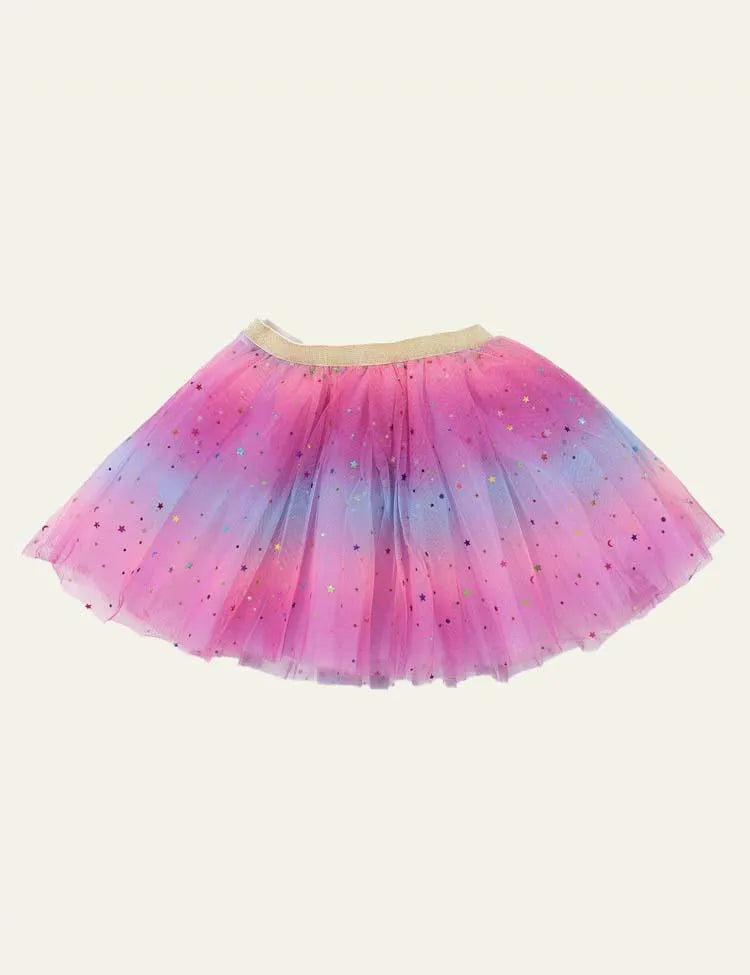 Today Only - Rainbow Star Mesh Skirt - Mini Taylor