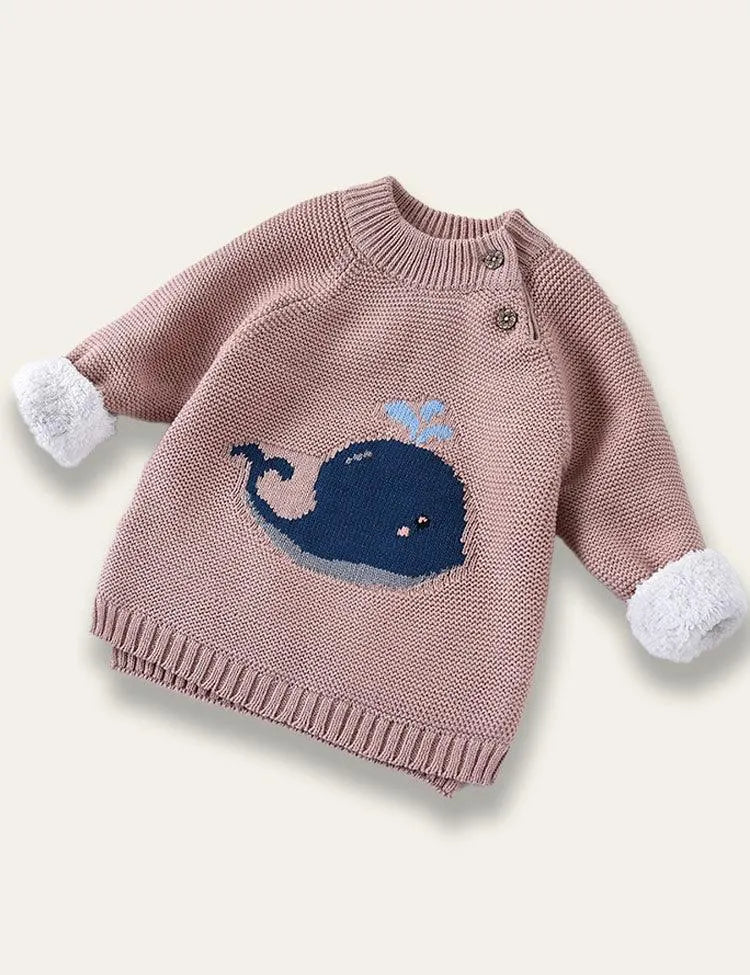 Velvet Whale Sweater - Mini Taylor