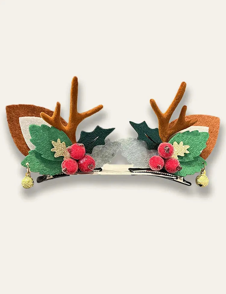Craciun drăguț elk antler păr de păr