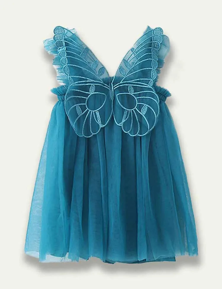 Butterfly Tulle Fluffy Dress - Mini Taylor