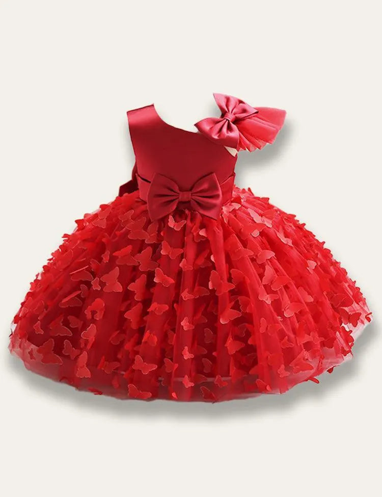 Butterfly Tulle Princess Dress - Mini Taylor