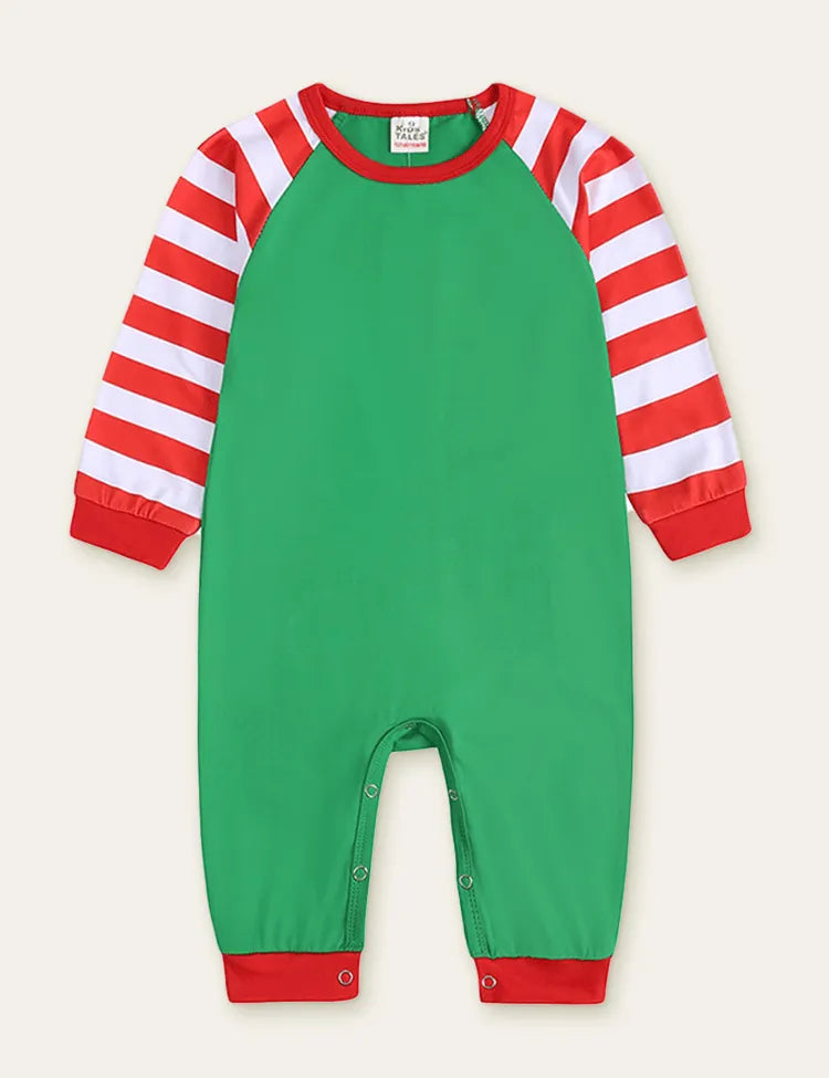 Christmas Striped Family Matching Pajamas - Mini Taylor