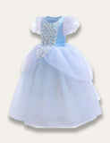Cinderella Puff Sleeve Party Dress - Mini Taylor
