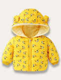 Cute Printed Thickened Coat - Mini Taylor