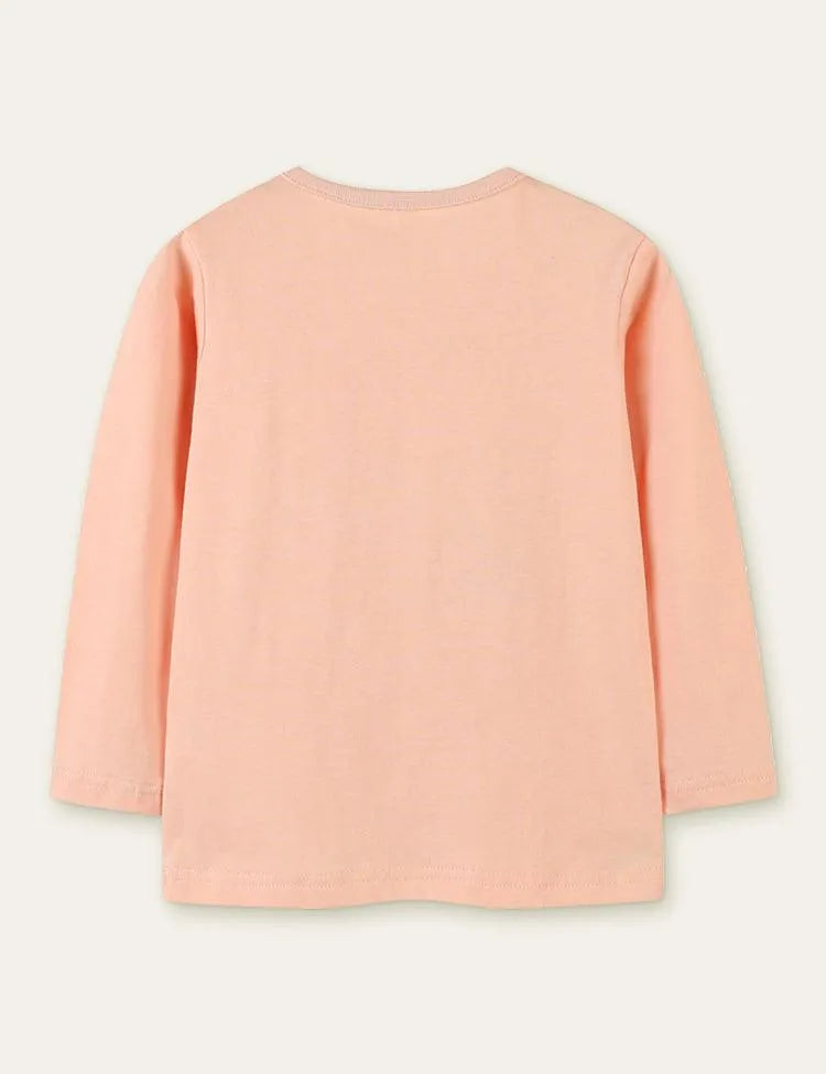 Dinosaur Friends Printed Long Sleeve T-shirt - Mini Taylor