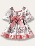 Easter Bow Dress - Mini Taylor
