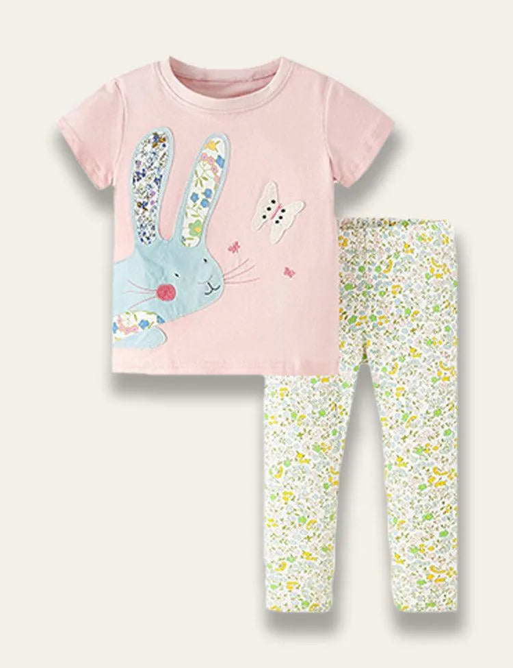 Easter Butterfly & Rabbit Appliqué Set - Mini Taylor