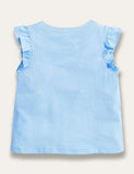 Easter Cute Bunny Print Top - Mini Taylor