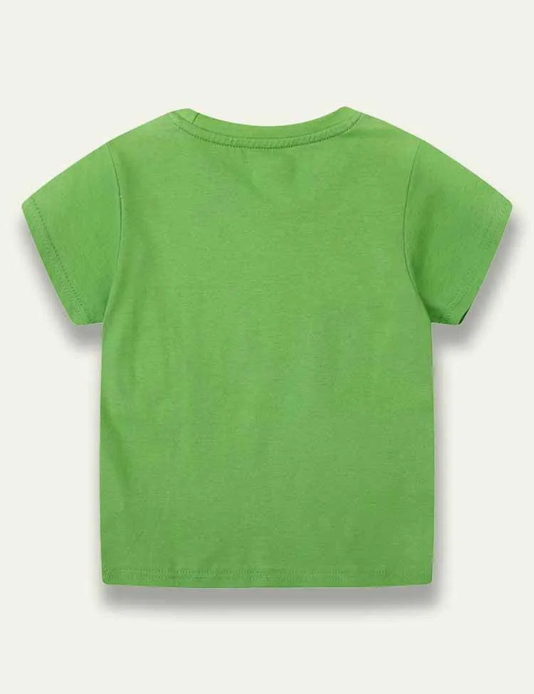 Furry Dinosaur T-Shirt - Mini Taylor