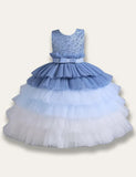 Gradient Tulle Princess Party Dress - Mini Taylor