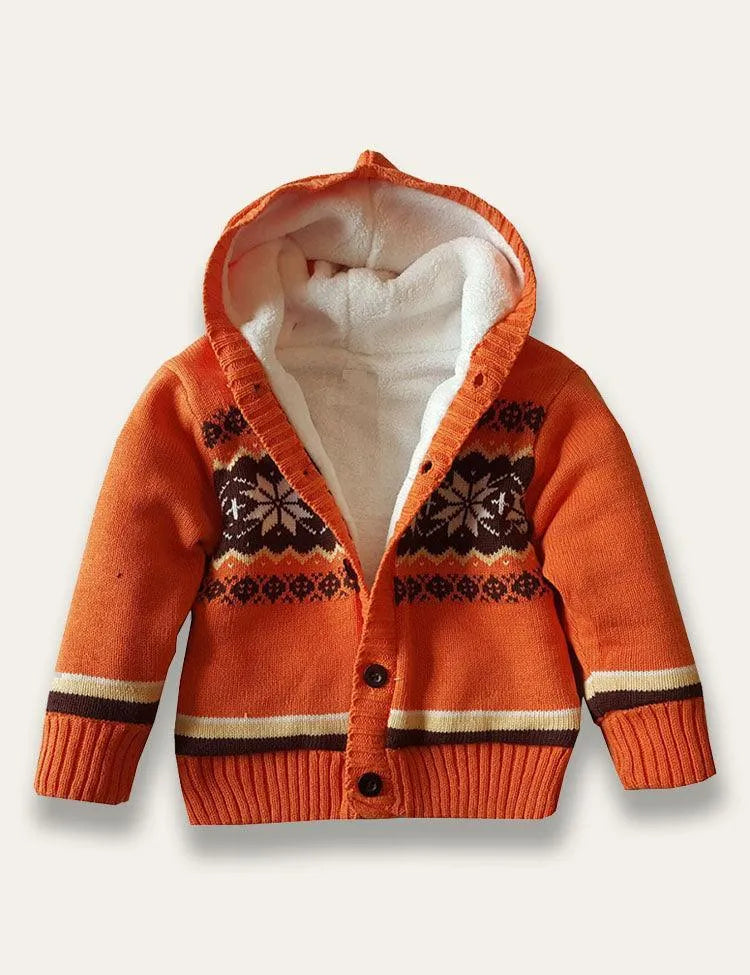 Jacquard Sweater Coat - Mini Taylor