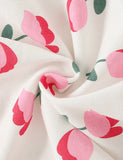 Pink Flower Printed Sweatshirt - Mini Taylor