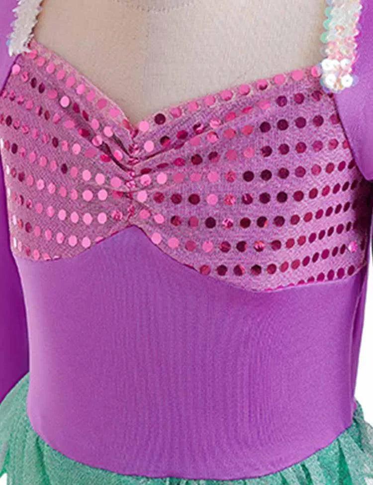 Princess Mermaid Ariel Party Dress - Mini Taylor