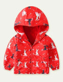 Printed Polar Fleece Shell Jacket - Mini Taylor