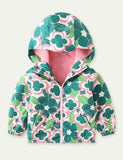 Printed Polar Fleece Shell Jacket - Mini Taylor
