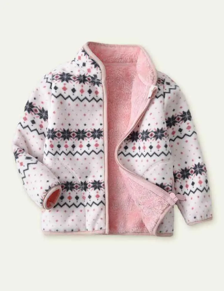 Striped Polar Fleece Jacket - Mini Taylor