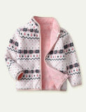 Striped Polar Fleece Jacket - Mini Taylor