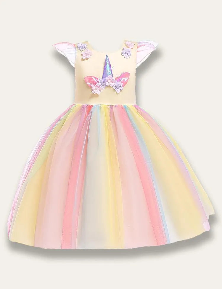 Unicorn Rainbow Dress - Mini Taylor